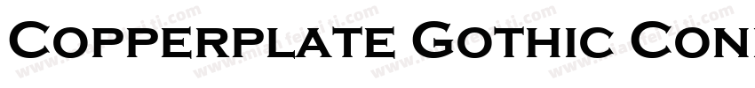 Copperplate Gothic Condensed字体转换